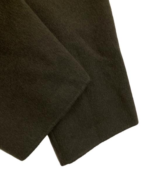 SCEARN（セアン）SCEARN (セアン) WOOL REVER Tuck Pants ブラウン サイズ:36の古着・服飾アイテム