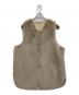 RIVE DROITE（リヴドロワ）の古着「エコファーリバーシブルベスト」｜ベージュ