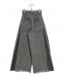 DIESEL (ディーゼル) カットオフワイドデニムパンツ　DE-IZZY-LONG-P　00ECALA6002BF03　00ECALA6002BF03 グレー サイズ:W23：6000円