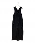 BORDERS at BALCONYボーダーズアットバルコニー）の古着「LIGHT CLOTH ALL-IN ONE」｜ブラック