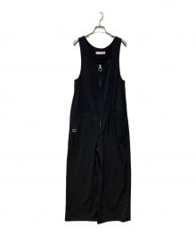 BORDERS at BALCONY（ボーダーズアットバルコニー）の古着「LIGHT CLOTH ALL-IN ONE」｜ブラック