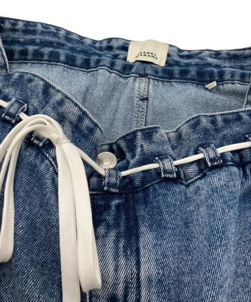 ISABEL MARANT（イザベルマラン）ISABEL MARANT (イザベルマラン) JORDY PANTS インディゴ サイズ:36の古着・服飾アイテム