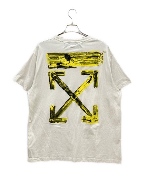 OFFWHITE（オフホワイト）OFFWHITE (オフホワイト) プリントTシャツ ホワイト サイズ:Sの古着・服飾アイテム