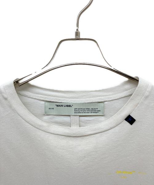 OFFWHITE（オフホワイト）OFFWHITE (オフホワイト) プリントTシャツ ホワイト サイズ:Sの古着・服飾アイテム