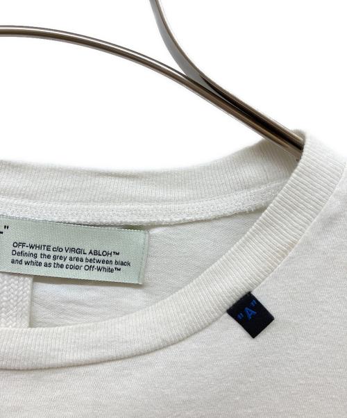 OFFWHITE（オフホワイト）OFFWHITE (オフホワイト) プリントTシャツ ホワイト サイズ:Sの古着・服飾アイテム
