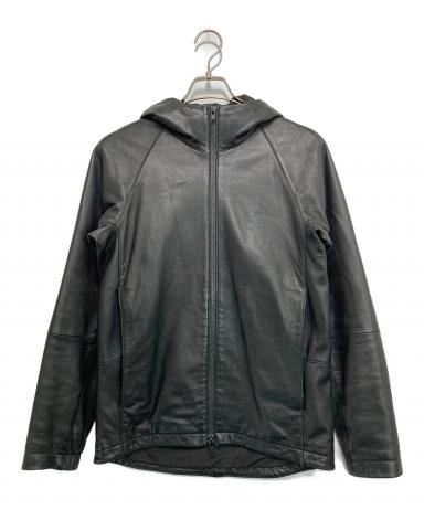 中古・古着通販】theory (セオリー) フーディーラムレザージャケット