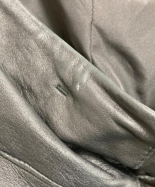 theory（セオリー）theory (セオリー) フーディーラムレザージャケット ブラック サイズ:XSの古着・服飾アイテム