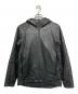 theory（セオリー）の古着「フーディーラムレザージャケット」｜ブラック