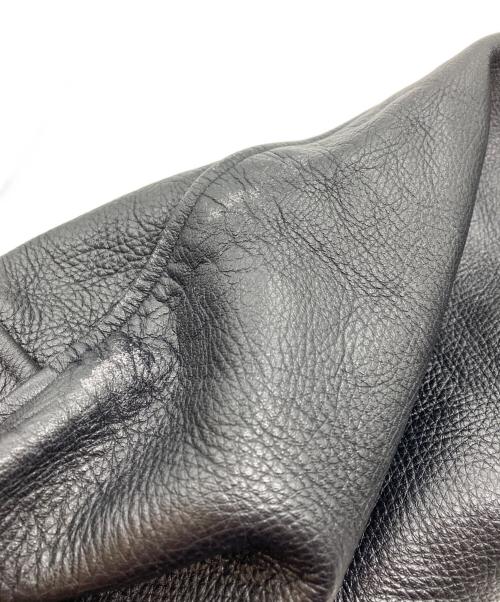 HOUSTON（ヒューストン）HOUSTON (ヒューストン) ボタンスタジャン ブラック サイズ:40の古着・服飾アイテム