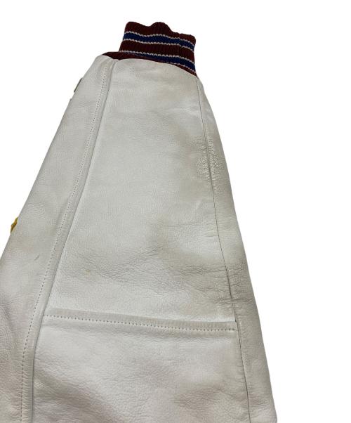 Champion（チャンピオン）Champion (チャンピオン) フルデコスタジャン ボルドー サイズ:ｌの古着・服飾アイテム