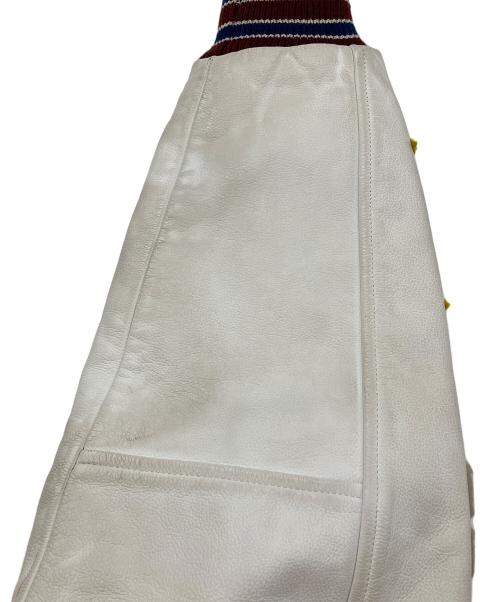 Champion（チャンピオン）Champion (チャンピオン) フルデコスタジャン ボルドー サイズ:ｌの古着・服飾アイテム