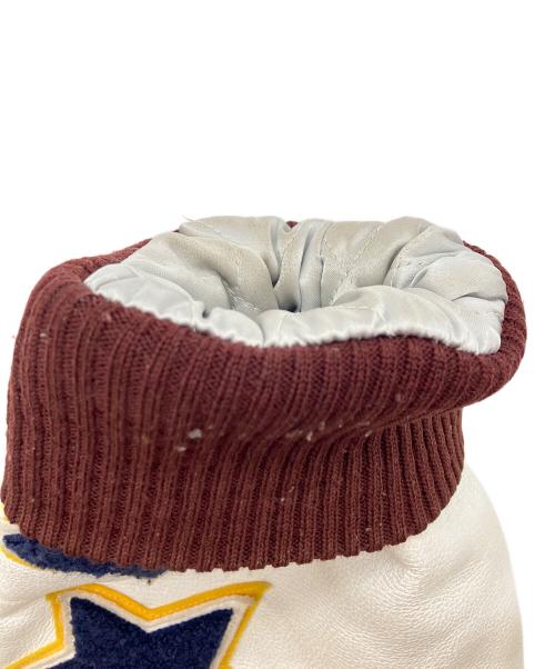 Champion（チャンピオン）Champion (チャンピオン) フルデコスタジャン ボルドー サイズ:ｌの古着・服飾アイテム