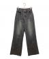 AMERI（アメリ）の古着「UND BIJOU STRAIGHT DENIM PANTS」｜グレー