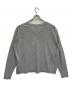 haunt (ハウント) C/SILK V NECK KNIT グレー サイズ:F：5000円