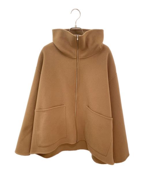 R'IAM PLAGE（リアム プラージュ）R'IAM PLAGE (リアム プラージュ) スタンドZIPコート キャメル サイズ:38の古着・服飾アイテム