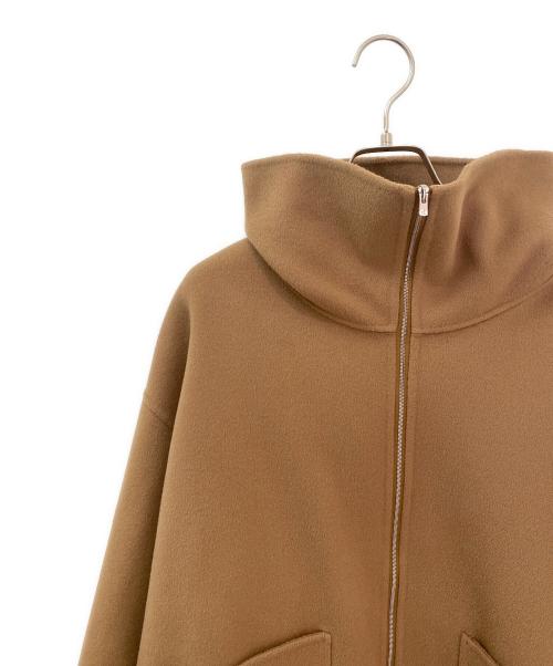 R'IAM PLAGE（リアム プラージュ）R'IAM PLAGE (リアム プラージュ) スタンドZIPコート キャメル サイズ:38の古着・服飾アイテム