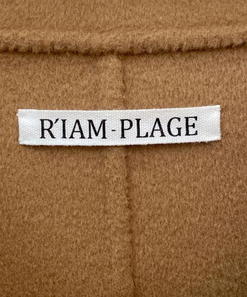 R'IAM PLAGE（リアム プラージュ）R'IAM PLAGE (リアム プラージュ) スタンドZIPコート キャメル サイズ:38の古着・服飾アイテム