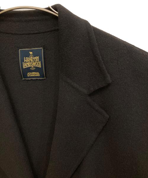 JOURNAL STANDARD（ジャーナルスタンダード）JOURNAL STANDARD (ジャーナルスタンダード) Hamilton Rever ロングコート ブラウン サイズ:38の古着・服飾アイテム