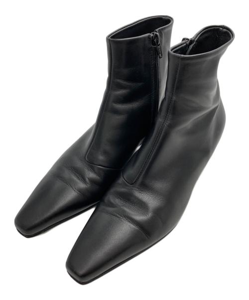 toteme（トーテム）toteme (トーテム) The Slim Ankle ブーツ ブラック サイズ:38の古着・服飾アイテム