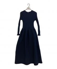 CFCL（シーエフシーエル）の古着「POTTERY DRESS 2」｜ネイビー