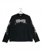 VETEMENTSヴェトモン）の古着「Death Metal Longsleeve」｜ブラック