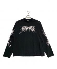 VETEMENTS（ヴェトモン）の古着「Death Metal Longsleeve」｜ブラック
