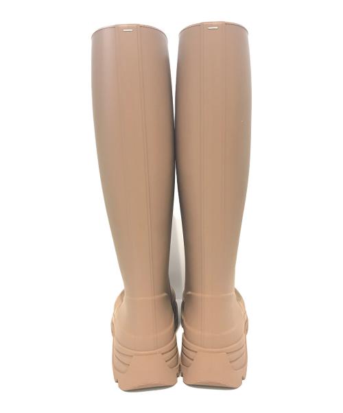 Maison Margiela（メゾンマルジェラ）Maison Margiela (メゾンマルジェラ) TABI RAIN BOOTS ベージュ サイズ:36の古着・服飾アイテム