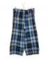 me ISSEY MIYAKE (ミーイッセイ ミヤケ) TARTAN CHECK PLEATS タータンチェックパンツ ブルー×ブラック サイズ:FREE：27000円