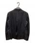 BLACK COMME des GARCONS (ブラックコムデギャルソン) ウールポリ バックオープンジャケット ブラック サイズ:M：34000円