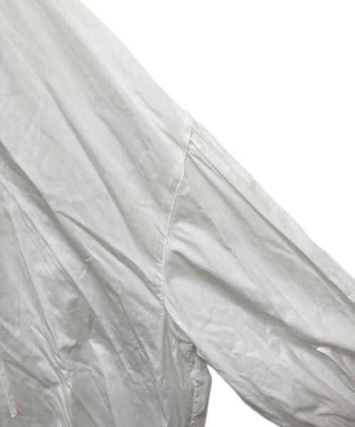 THE ROW（ザ ロウ）THE ROW (ザ ロウ) ギャザーシャツワンピース ホワイト サイズ:Mの古着・服飾アイテム