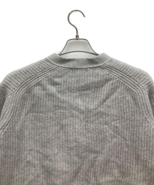 POLO RALPH LAUREN（ポロ・ラルフローレン）POLO RALPH LAUREN (ポロ・ラルフローレン) カシミヤ混クロップドカーディガン グレー サイズ:XSの古着・服飾アイテム