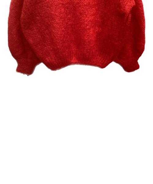 AMERICAN DREAMS（アメリカンドリームス）AMERICAN DREAMS (アメリカンドリームス) モヘア混ニット レッド サイズ:Mの古着・服飾アイテム