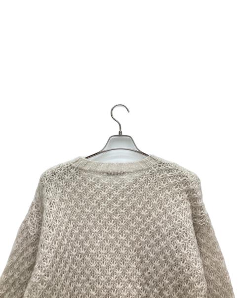 YANUK（ヤヌーク）YANUK (ヤヌーク) モヘア混ニット アイボリー サイズ:Fの古着・服飾アイテム