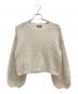 YANUK（ヤヌーク）の古着「モヘア混ニット」｜アイボリー