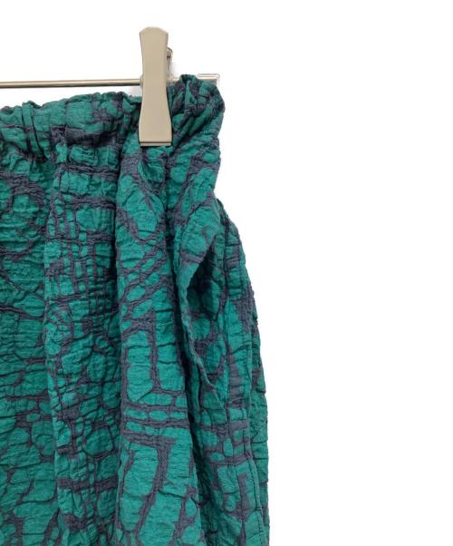 me ISSEY MIYAKE（ミーイッセイ ミヤケ）me ISSEY MIYAKE (ミーイッセイ ミヤケ) サルエルパンツ グリーン サイズ:Freeの古着・服飾アイテム