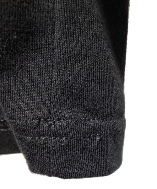 VIVIANO（ヴィヴィアーノ）VIVIANO (ヴィヴィアーノ) ラッフルスリーブTシャツ ブラック サイズ:Mの古着・服飾アイテム