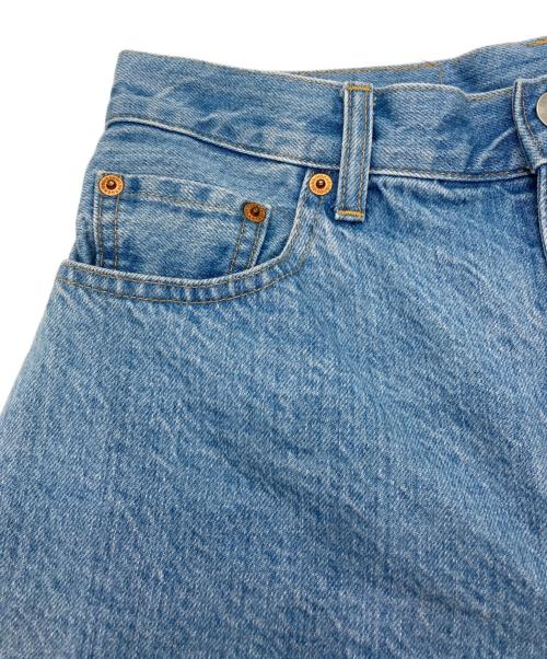 kotohayokozawa（コトハヨコザワ）kotohayokozawa (コトハヨコザワ) Layered Denim Pants インディゴ×ホワイト サイズ:Sの古着・服飾アイテム