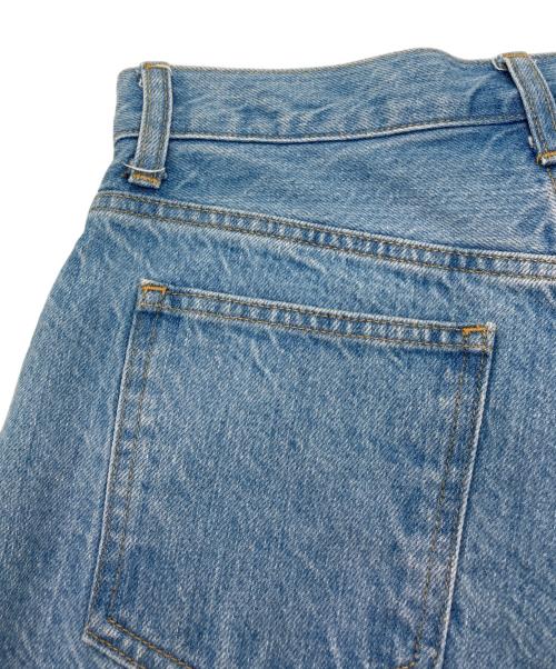 kotohayokozawa（コトハヨコザワ）kotohayokozawa (コトハヨコザワ) Layered Denim Pants インディゴ×ホワイト サイズ:Sの古着・服飾アイテム