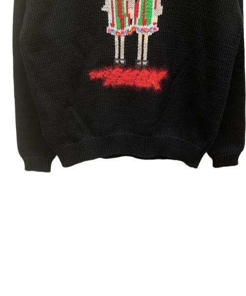 amok（アモク）amok (アモク) TWINS KNIT ブラック サイズ:M 未使用品の古着・服飾アイテム