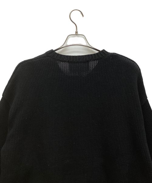 amok（アモク）amok (アモク) TWINS KNIT ブラック サイズ:M 未使用品の古着・服飾アイテム