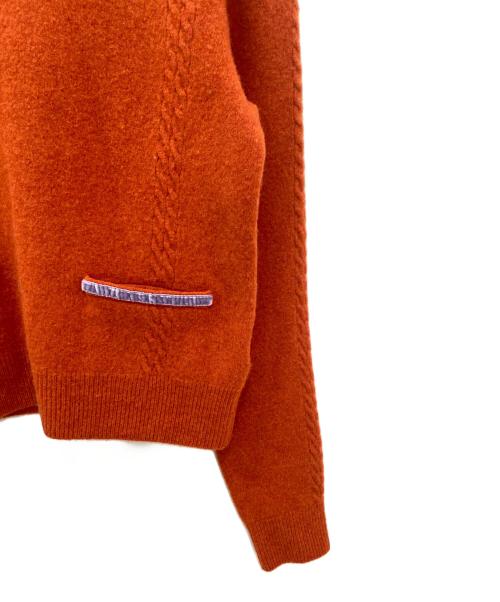 Maison Margiela（メゾンマルジェラ）Maison Margiela (メゾンマルジェラ) ウールニット オレンジ サイズ:Mの古着・服飾アイテム