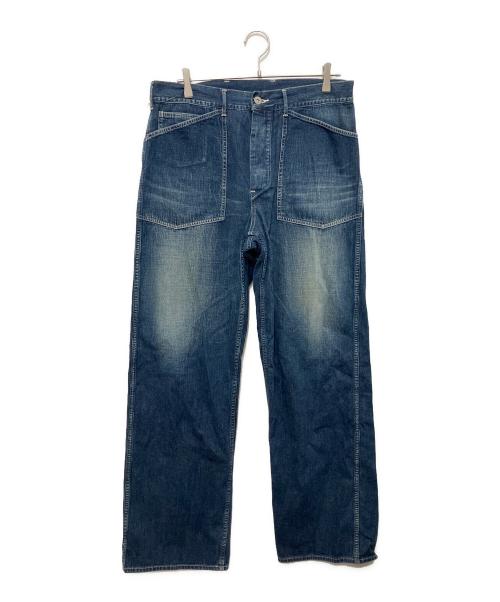 BUZZ RICKSON'S（バズリクソンズ）BUZZ RICKSON'S (バズリクソンズ) デニムパンツ ブラック サイズ:Ｗ36の古着・服飾アイテム