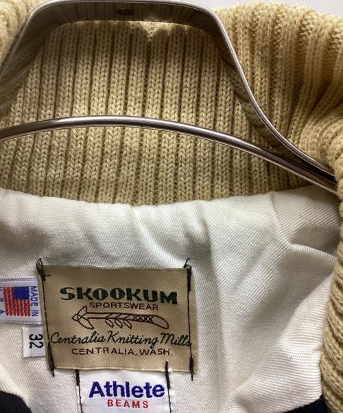 skookum（スクーカム）skookum (スクーカム) BEAMS BOY (ビームスボーイ) アワードジャケット ネイビー サイズ:32の古着・服飾アイテム