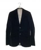 ALEXANDER McQUEENアレキサンダーマックイーン）の古着「ベロアジャケット」｜ブラック