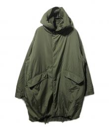 ARMY TWILL×AP STUDIO（アーミーツイル×エーピーストゥディオ）の古着「別注 リバーシブルモッズコート」｜オリーブ