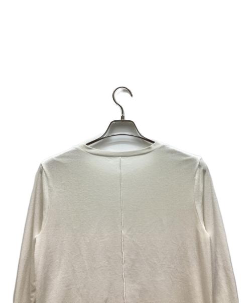 RIVE DROITE（リヴドロワ）RIVE DROITE (リヴドロワ) シアーベロアロンT アイボリー サイズ:Fの古着・服飾アイテム