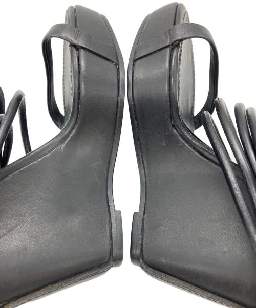 RICK OWENS（リックオウエンス）RICK OWENS (リックオウエンス) プラットフォームサンダル ブラック サイズ:36　1/2の古着・服飾アイテム