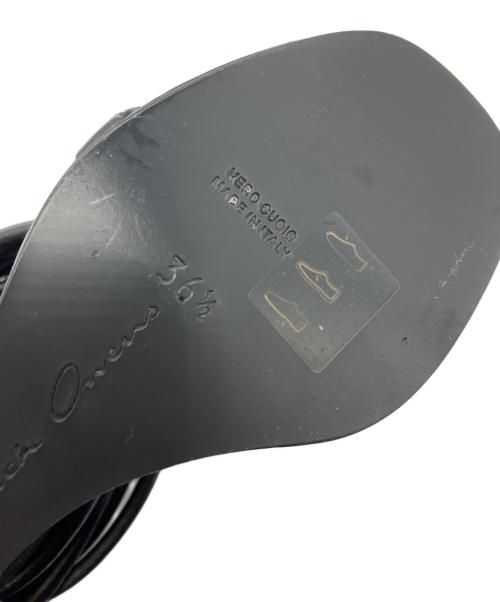 RICK OWENS（リックオウエンス）RICK OWENS (リックオウエンス) プラットフォームサンダル ブラック サイズ:36　1/2の古着・服飾アイテム