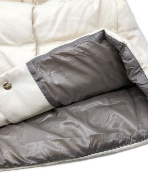 HERNO（ヘルノ）HERNO (ヘルノ) ショートスリーブダウンジャケット アイボリー サイズ:40の古着・服飾アイテム