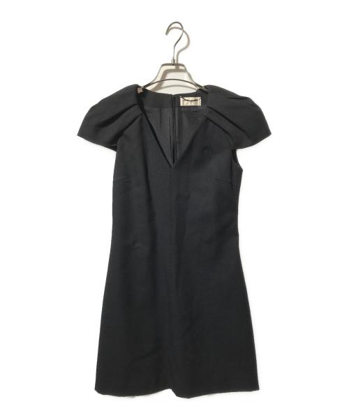 Saint Laurent Paris（サンローランパリ）Saint Laurent Paris (サンローランパリ) ワンピース/ミニワンピース/タイトワンピース ブラック サイズ:34の古着・服飾アイテム
